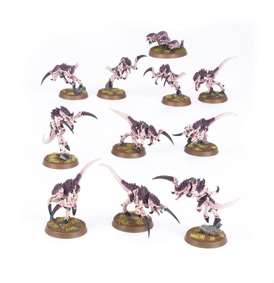Pre-loved Hormagaunts new on sprue front view