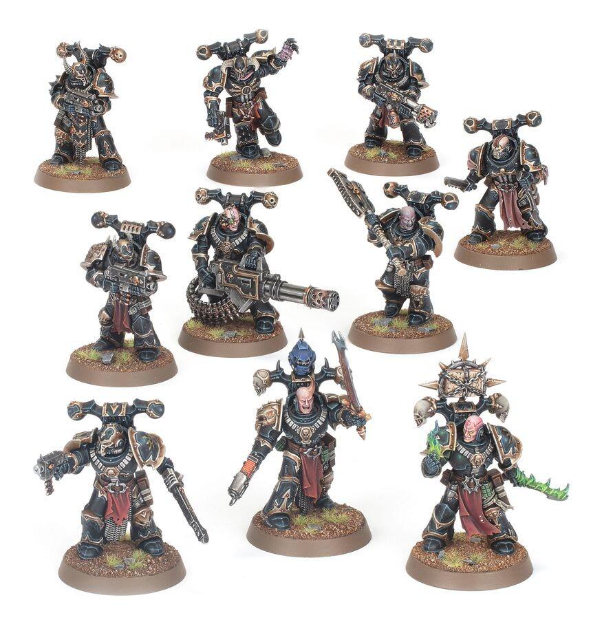 Pre-loved Legionaries new on sprue front view