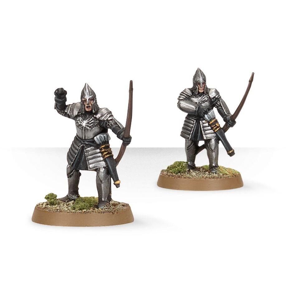 Archers of Minas Tirith aiming bows