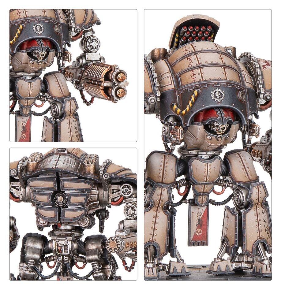 Painted Asterius knights with graviton cannons