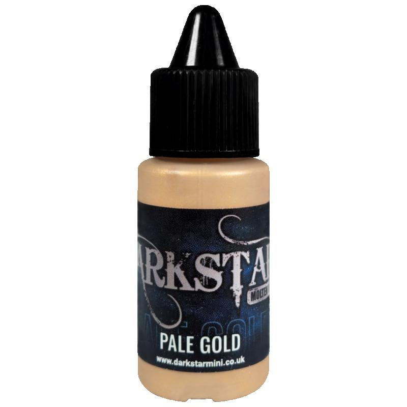 Darkstar Pale Gold paint – metallic acrylic 17ml