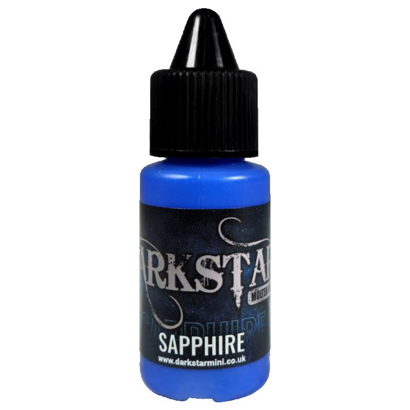 Darkstar Sapphire paint – metallic acrylic 17ml