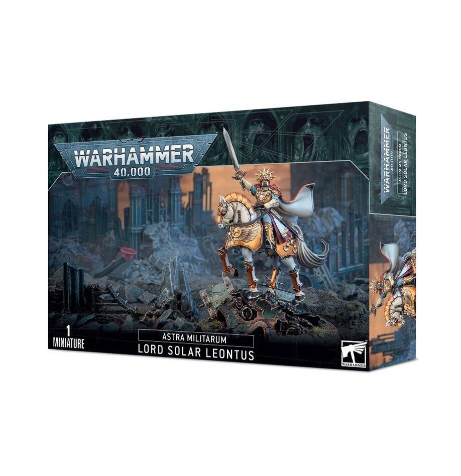 Lord Solar Leontus mounted model – Warhammer 40k