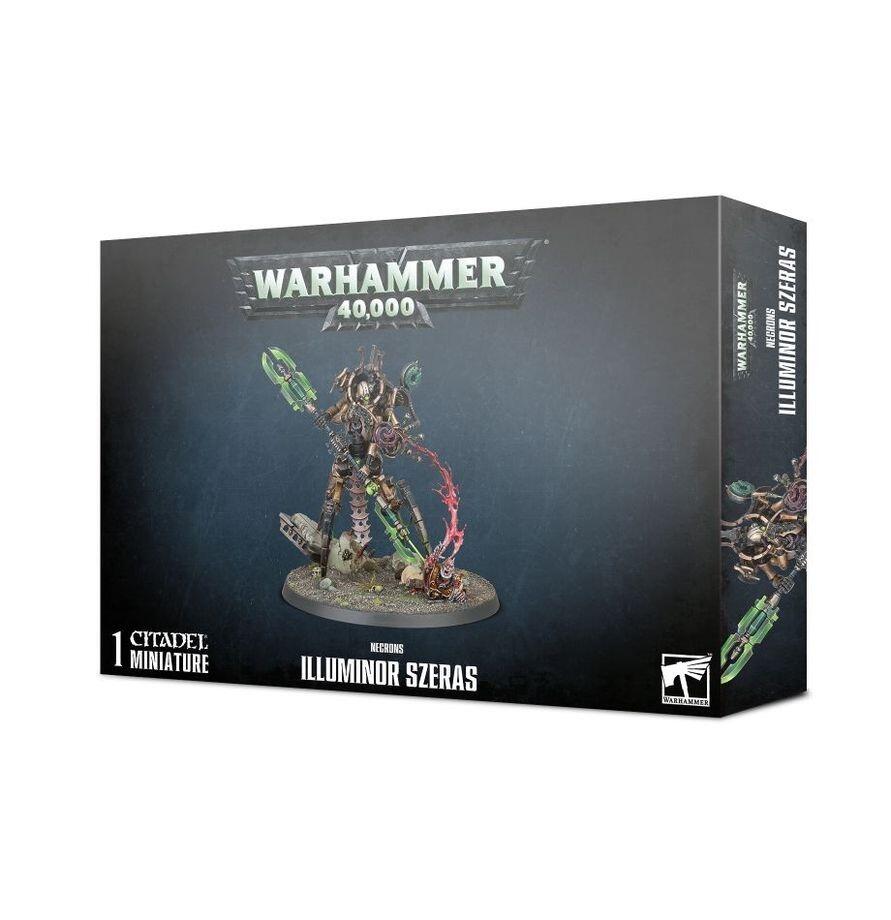 Pre-loved Illuminor Szeras Necrons Warhammer 40k new in box unsealed front view
