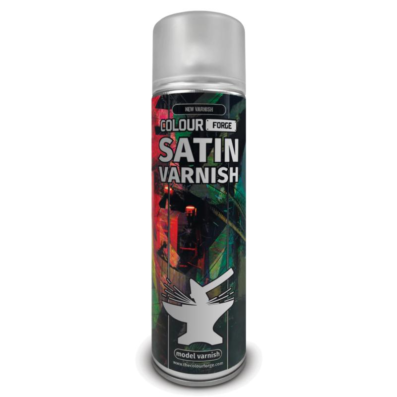 Colour Forge Satin Varnish Spray 500ml