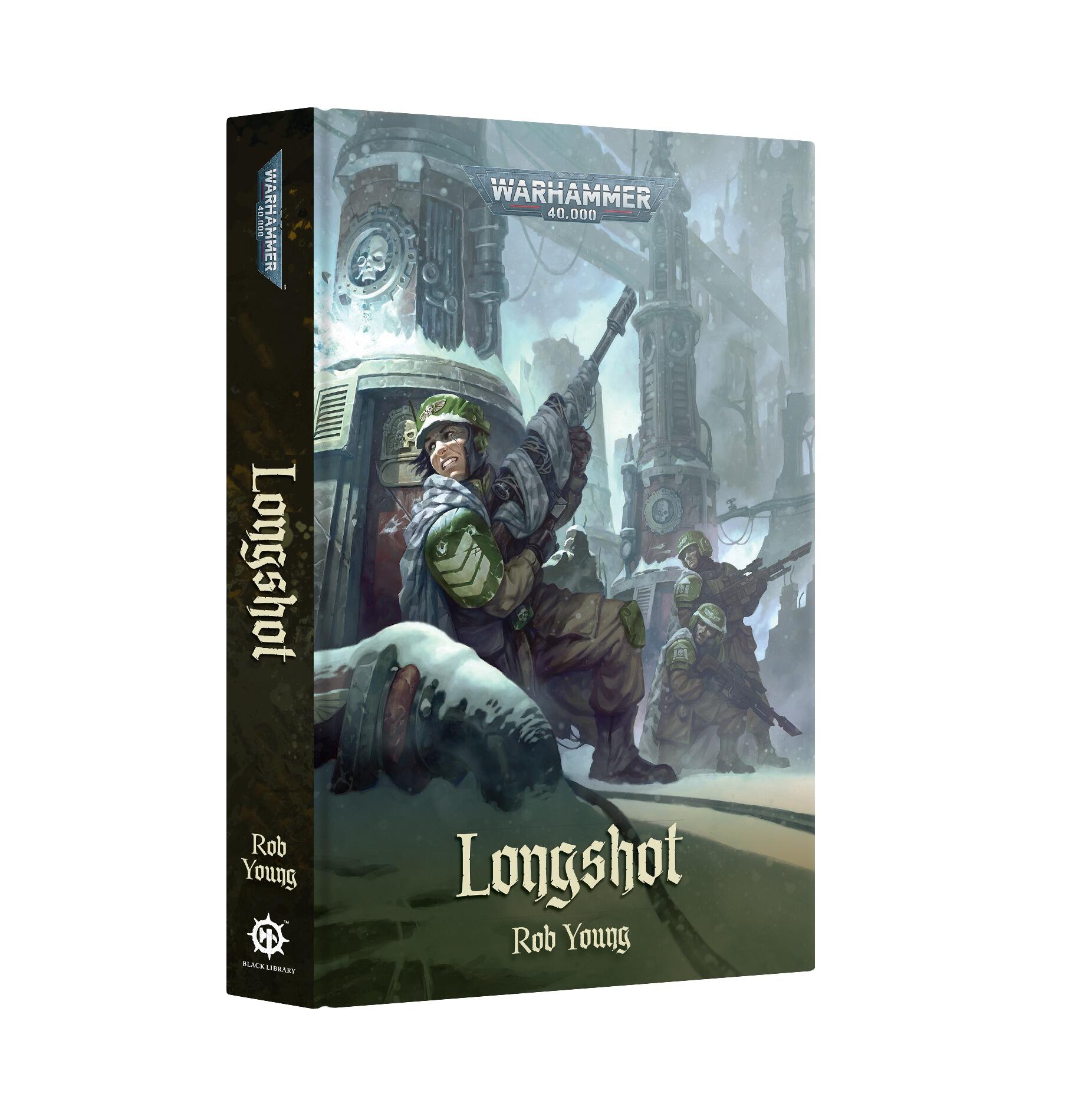Black Library Longshot Warhammer 40,000 novel front cover
