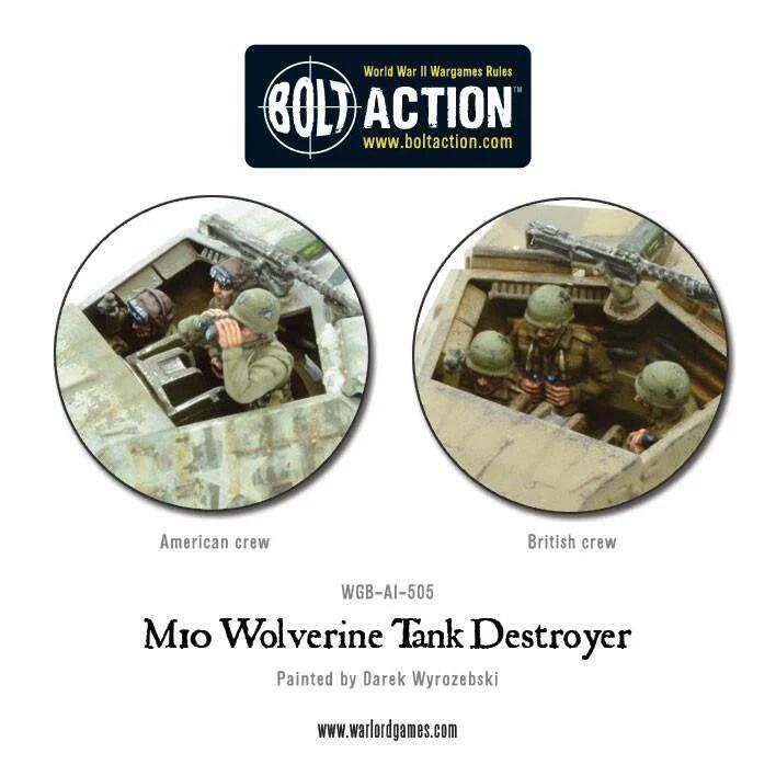 M10 Wolverine Tank Destroyer side view