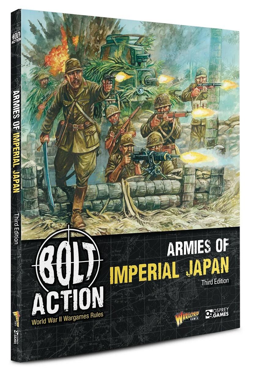 Bolt Action Armies of Imperial Japan Third Edition front cover