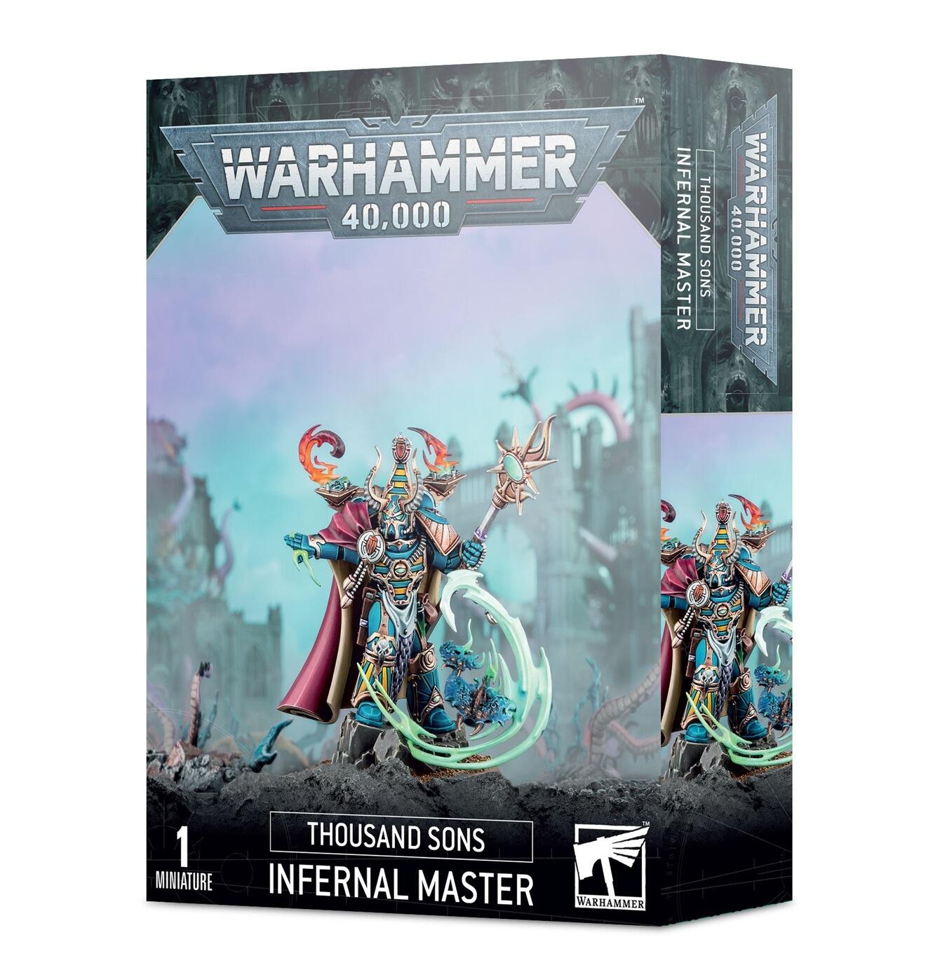 Thousand Sons: Infernal Master – Powerful Chaos Sorcerer for Warhammer 40K | Warmodels.co.uk