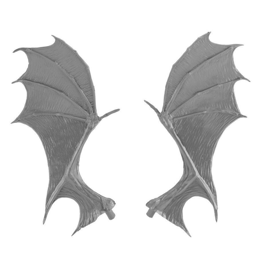 Close-up of Balrog face and wings