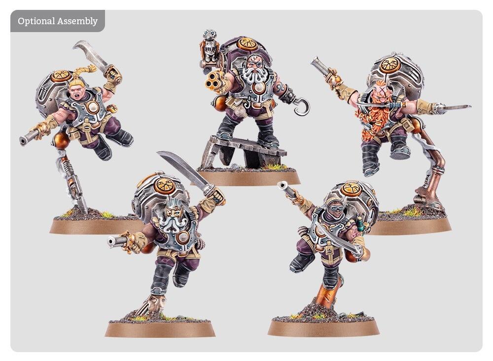 vongrim salvagers with pistols and cutlasses