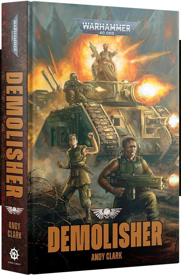 Demolisher hardback book cover front view