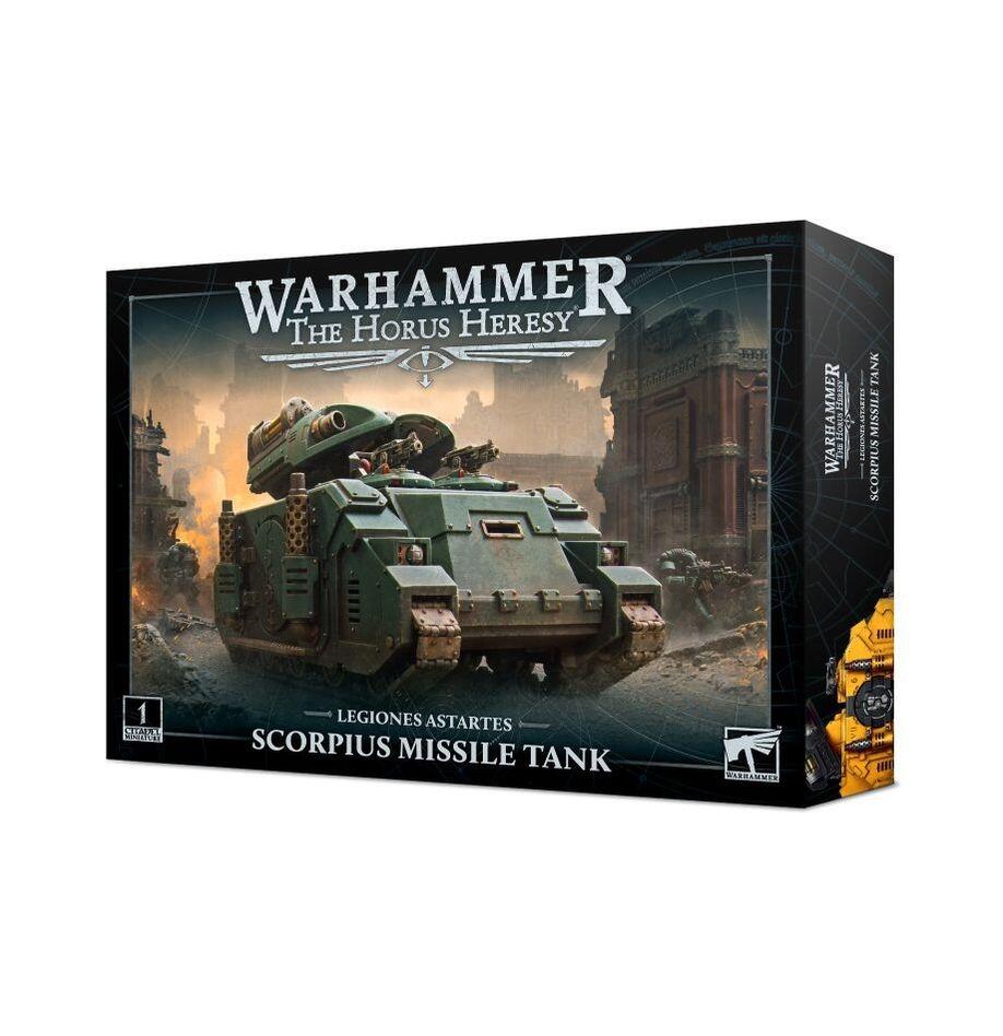 Scorpius Missile Tank front view with missile launcher