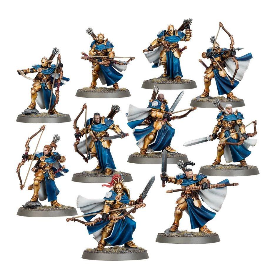 Vigilors front view in firing formation