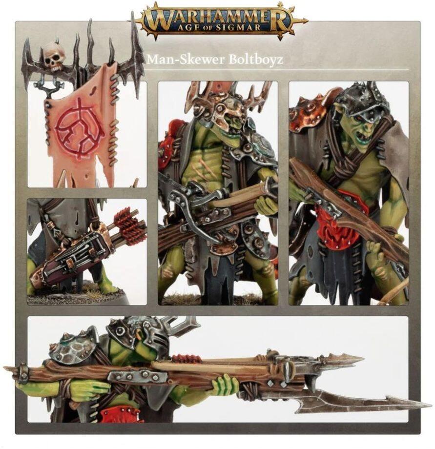 Close-up of bolt thrower weapons