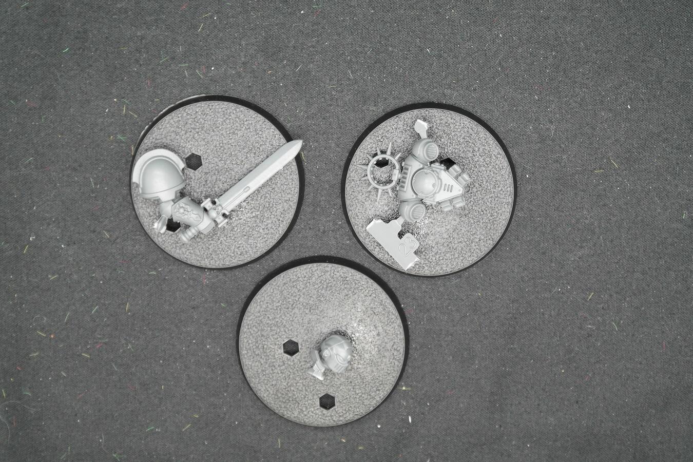 Example of sprues - Essential construction pieces