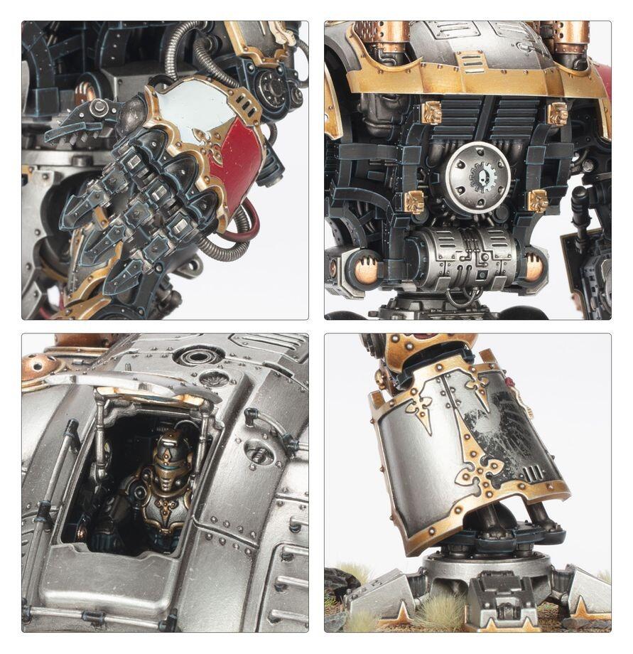 Canis Rex miniature assembled close up freedom's hand and detailing