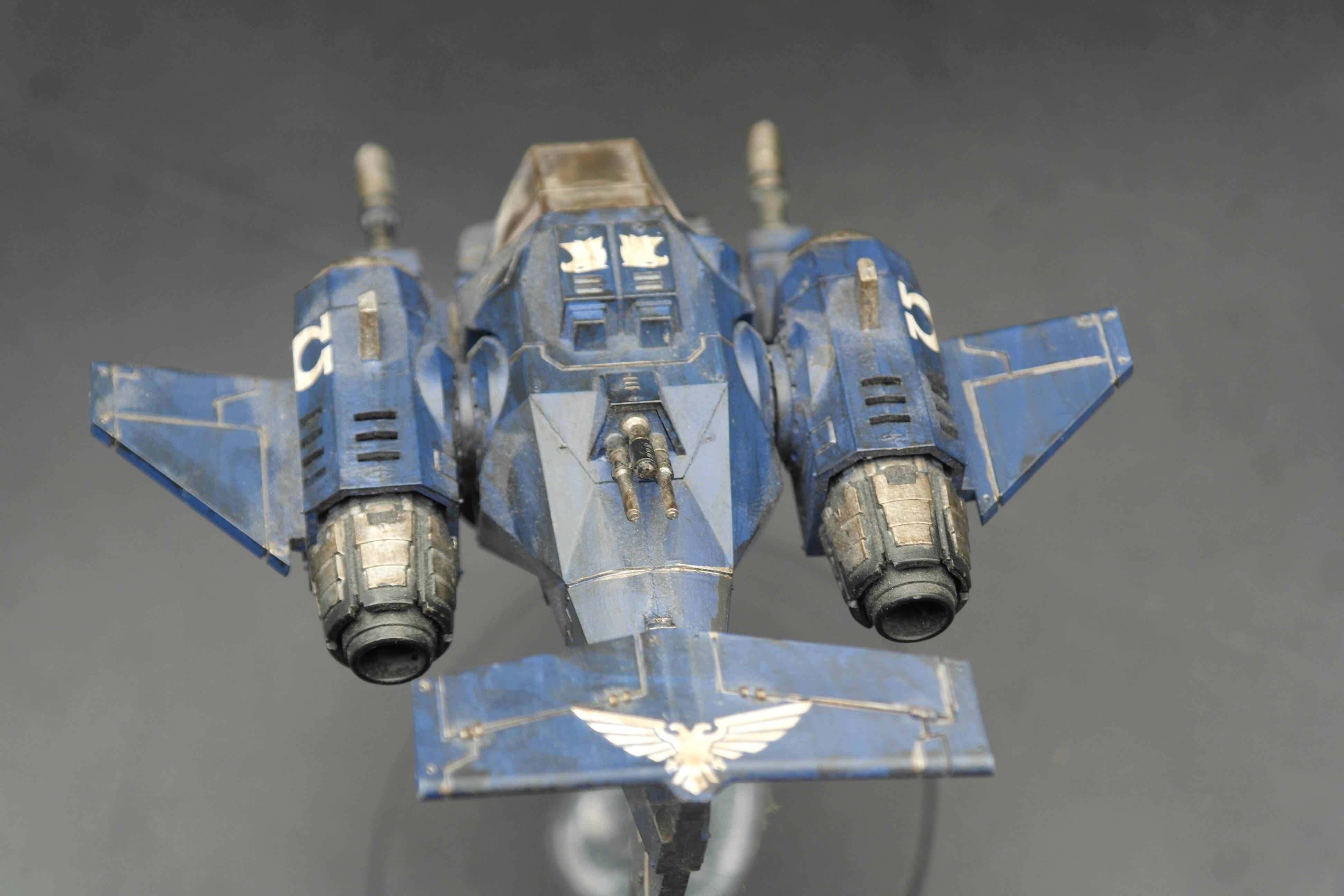 Pre-loved Stormtalon Gunship Space Marines Warhammer 40k rear view