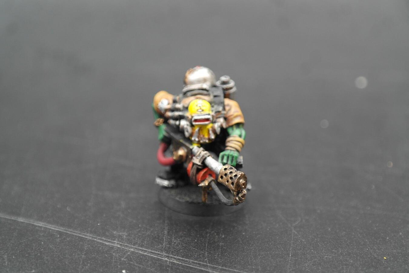 Pre-loved Metal Burna Boy Warhammer 40k fully built front view