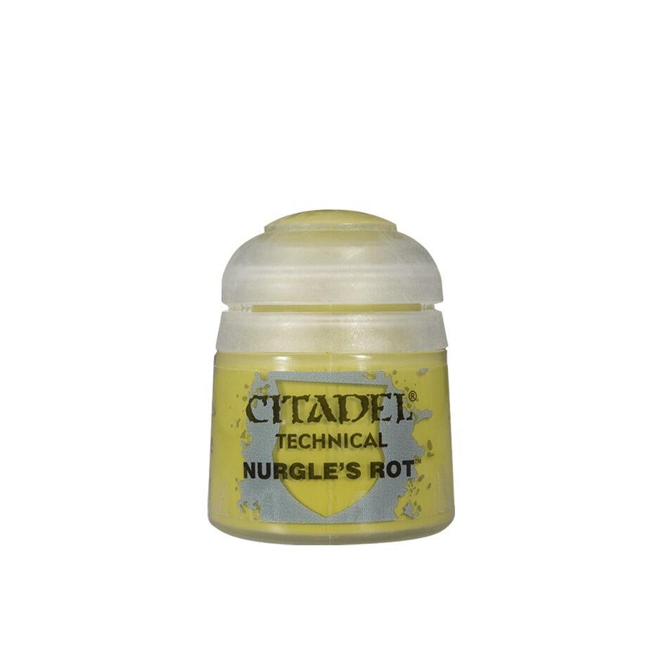 Citadel Paints Techincal Nurgles Rot, Adds toxic-looking slime effects to your models 1