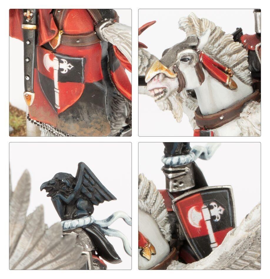 Kingdom of Bretonnia flying cavalry models