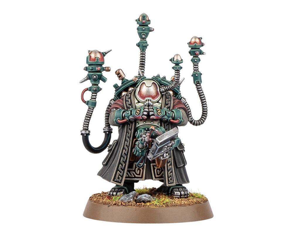 Memnyr Strategist Ironkin character miniature – Warhammer 40k Votann