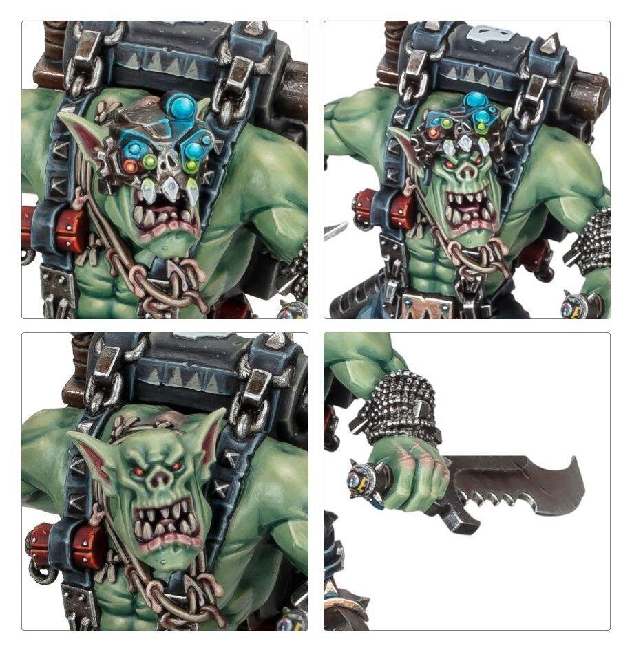 Warhammer 40k Orks character – Boss Snikrot