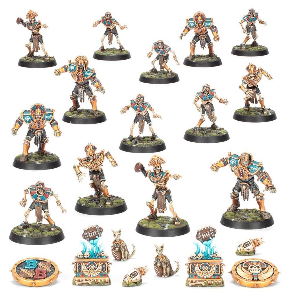 Nehekhara Nightmares Blood Bowl Team set