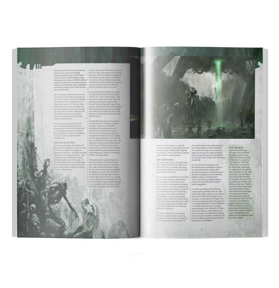 Warhammer 40k Codex Necrons hardcover book
