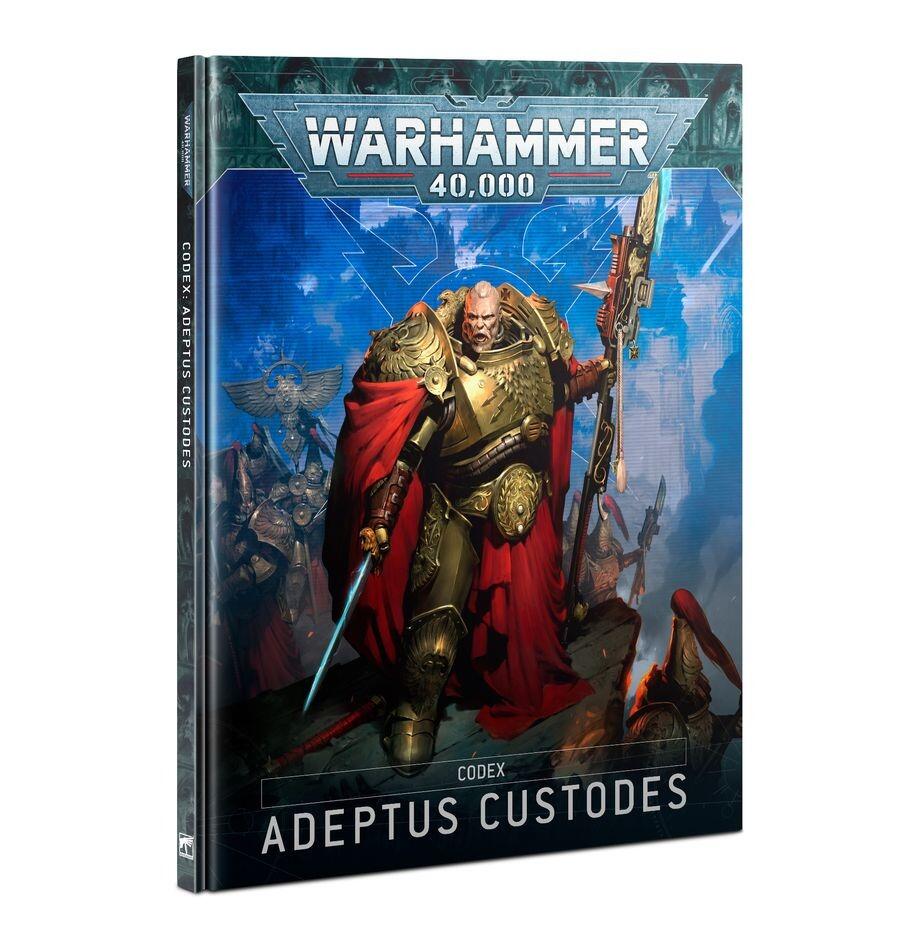 Codex Adeptus Custodes 10th Edition front cover