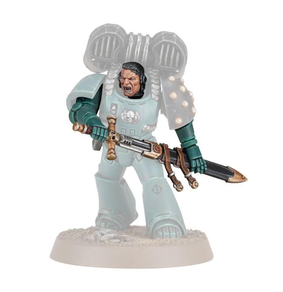 Power fist options shown on display base