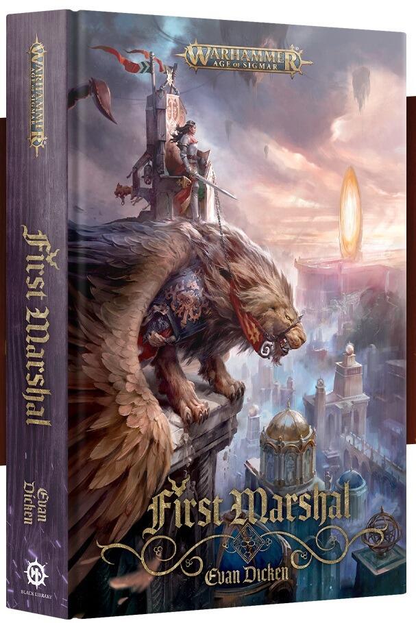 First Marshal hardback book cover
