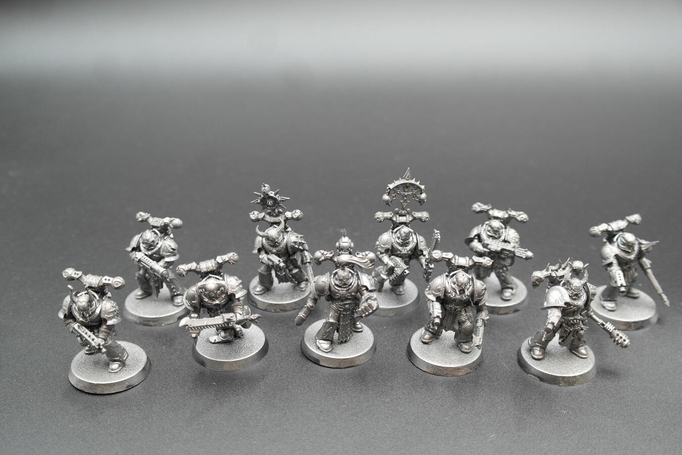 Pre-loved Chaos Legionaries squad formation – Warhammer 40k