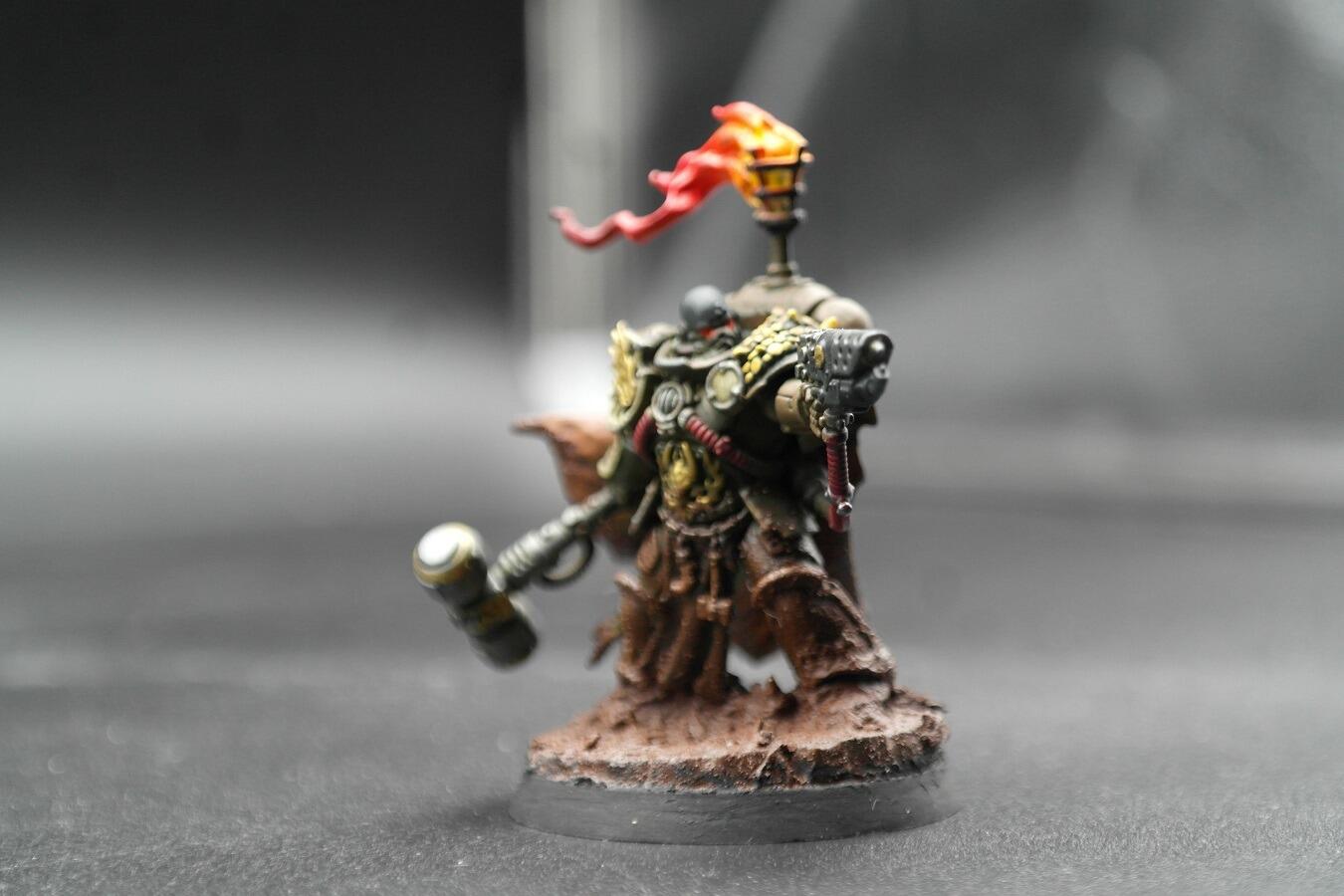 Pre-loved Adrax Agatone Salamanders REF-102 Warhammer 40k front view