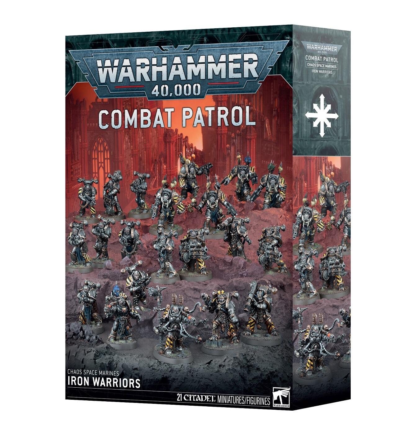 Combat Patrol Iron Warriors miniature set