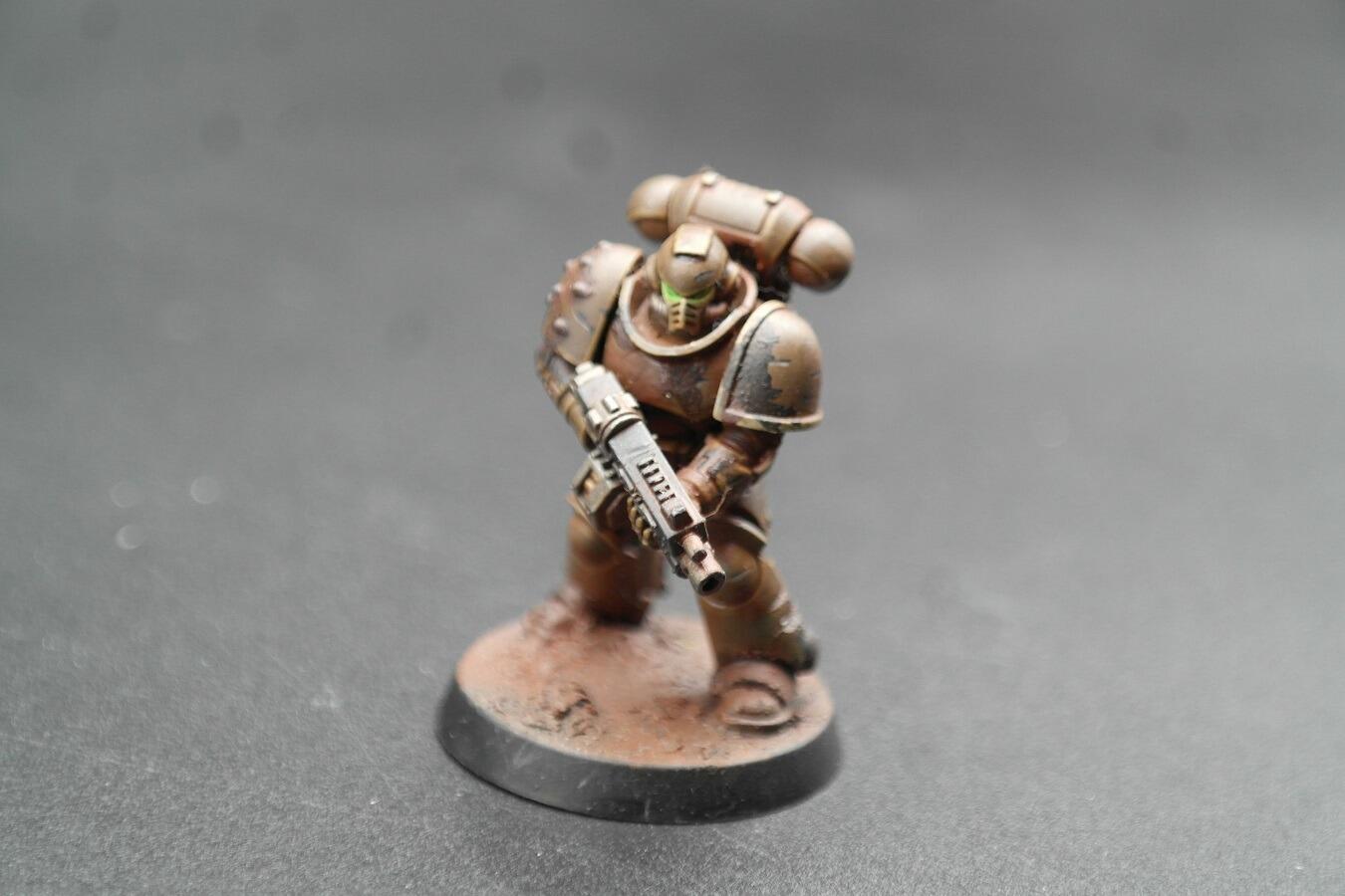 Pre-loved Intercessor Squad 12 models Space Marines Warhammer 40k fully built weapon detail