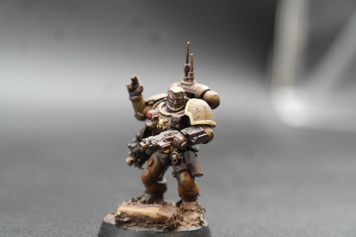 Pre-loved Infiltrators 11 models Space Marines Warhammer 40k fully built rear view
