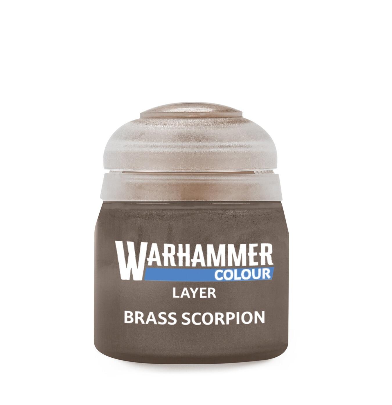 Citadel Paints Brass Scorpion layer paint
