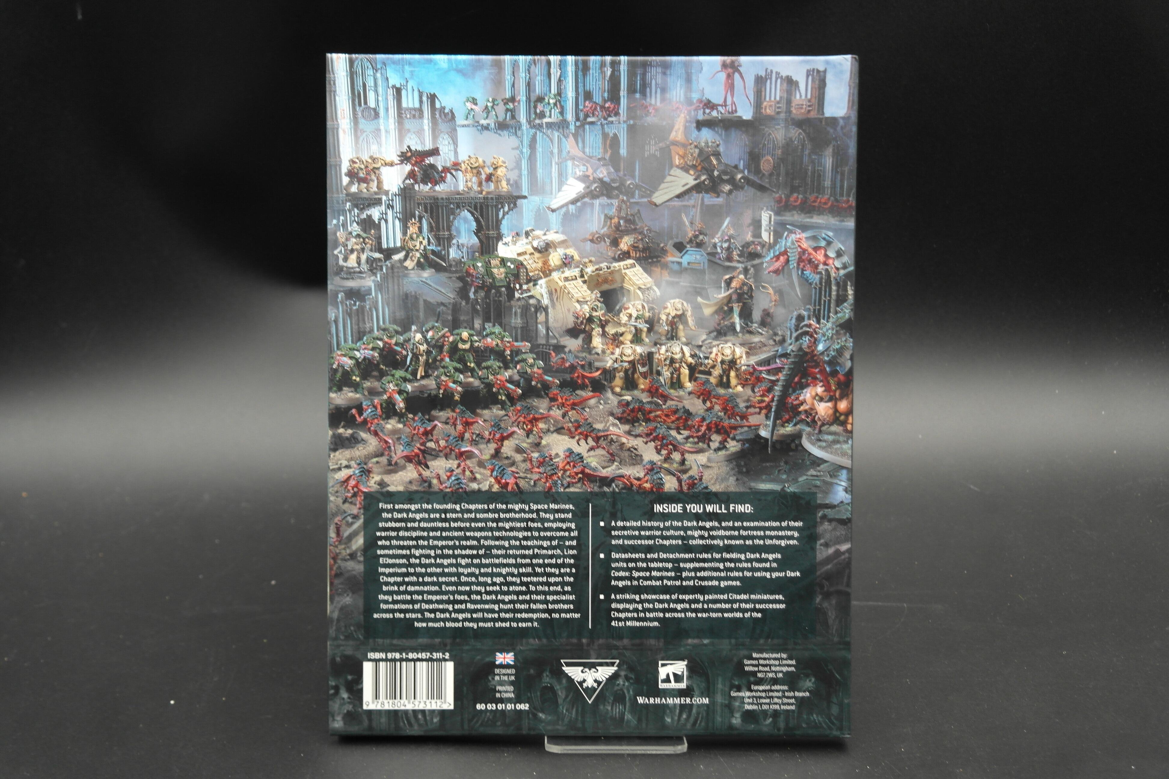 Pre-loved Codex Space Marines Warhammer 40k REF-102 rear cover