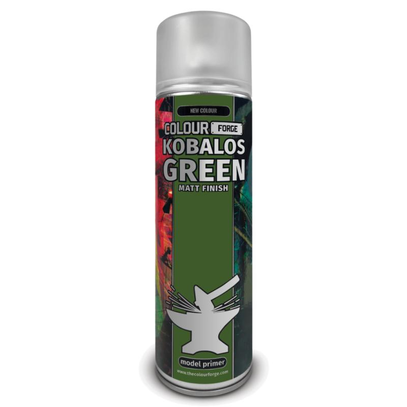 Colour Forge Kobalos Green Spray Primer 500ml