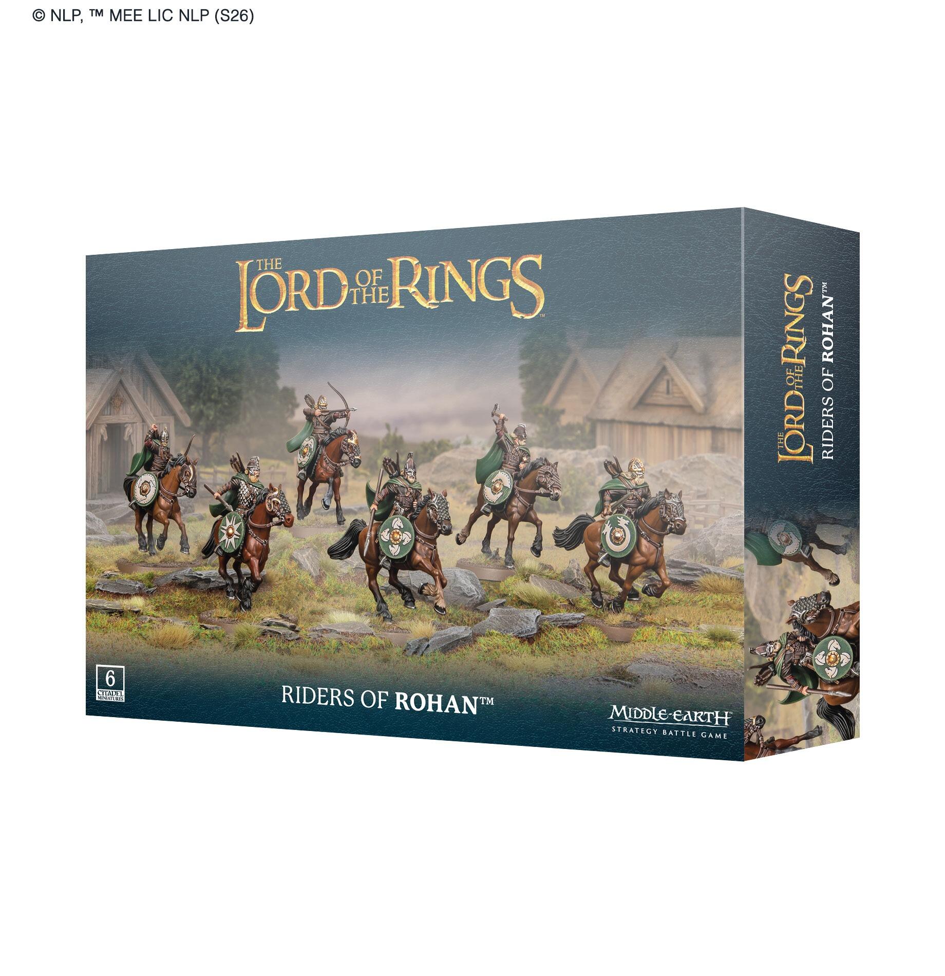 Riders of Rohan Middle-earth Strategy Battle Game front view