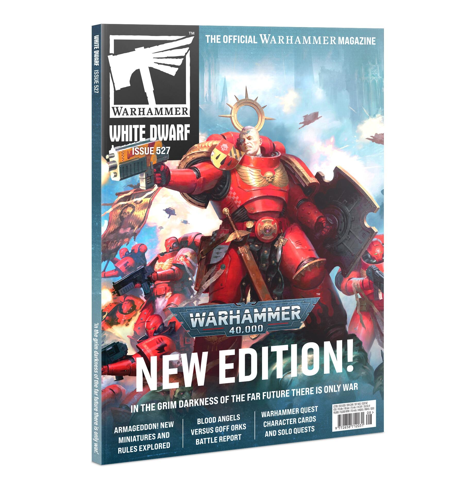 White Dwarf Magazine, Latest edition.