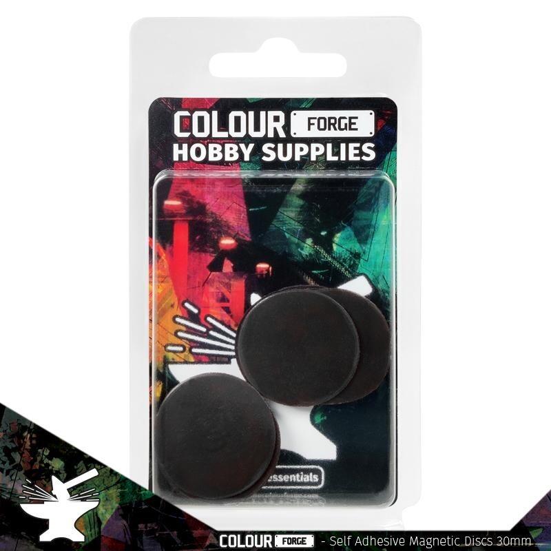 Colour Forge Magnetic Discs – 30mm Pack of 10