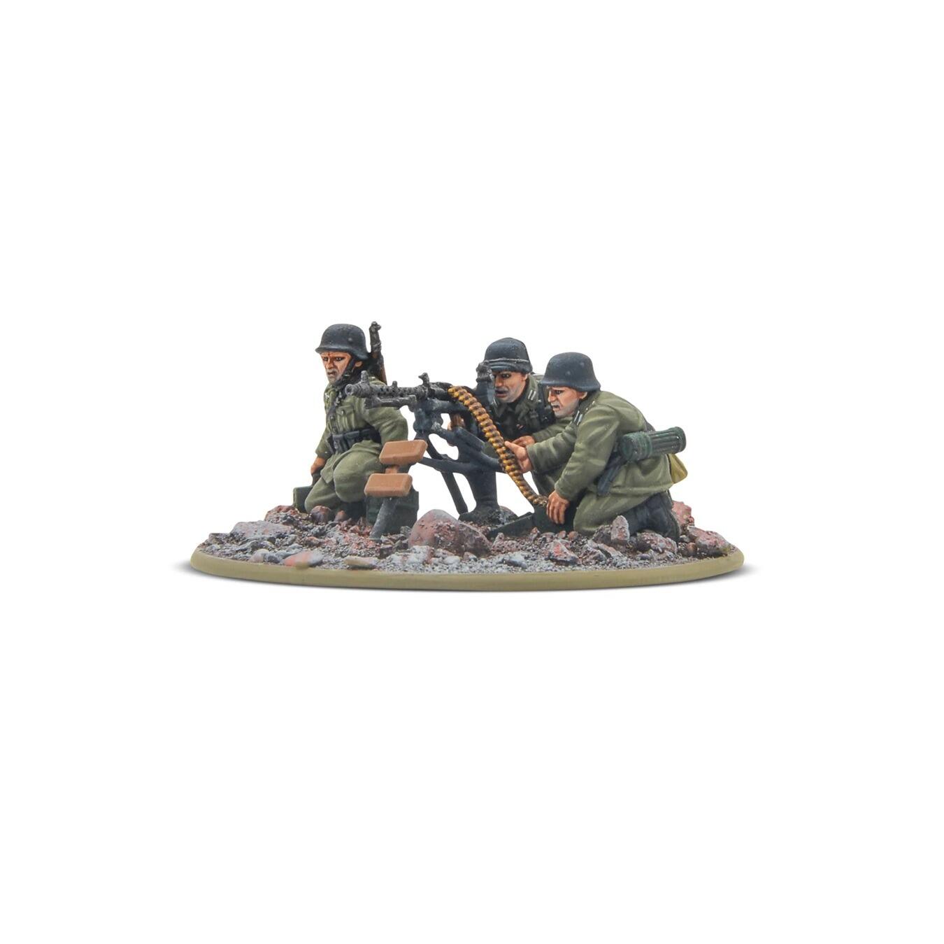 German Veteran Infantry MMG Team box contents