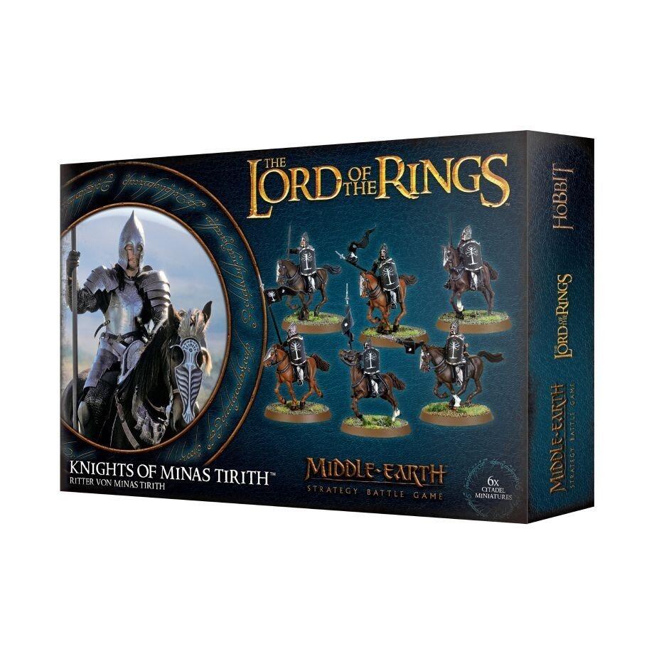 Group shot of 6 mounted Gondor knights