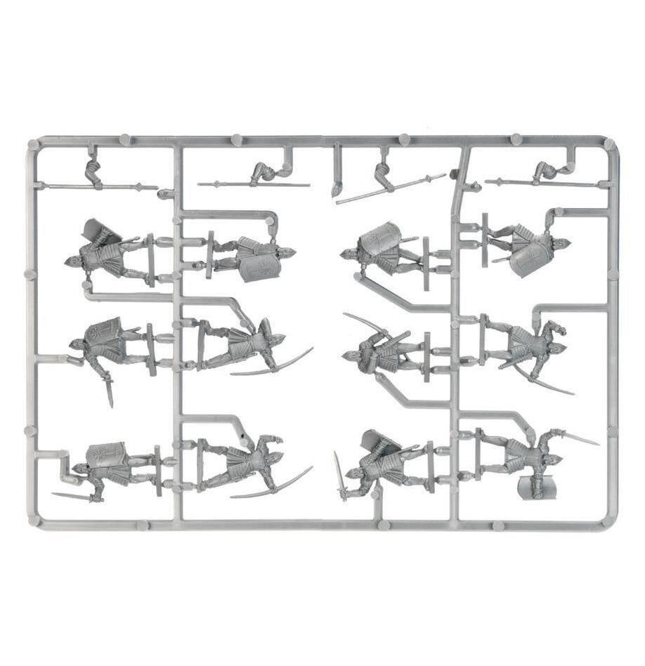 Unpainted Minas Tirith models and bases