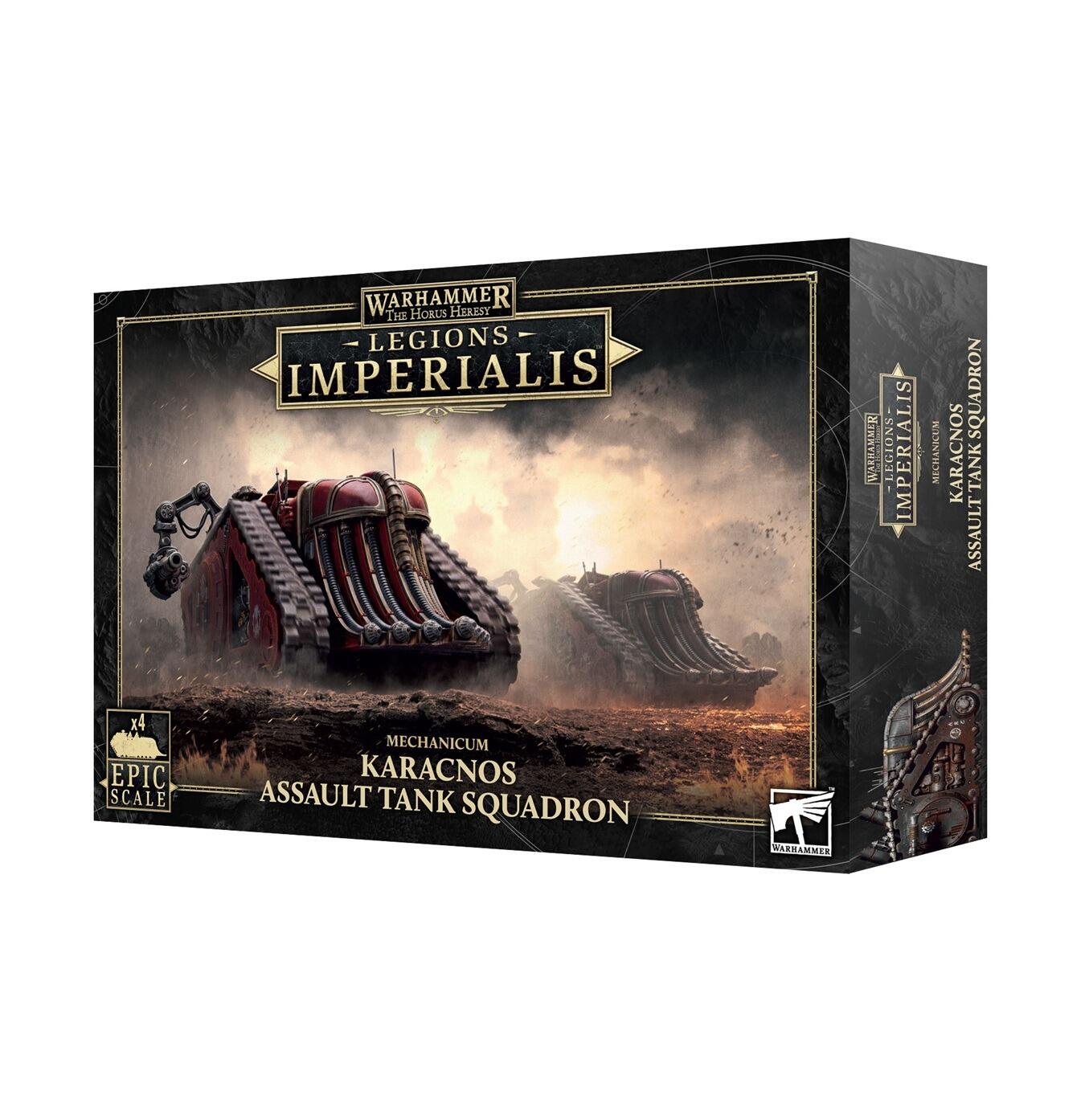 Karacnos Assault Tank Squadron miniatures for Legions Imperialis
