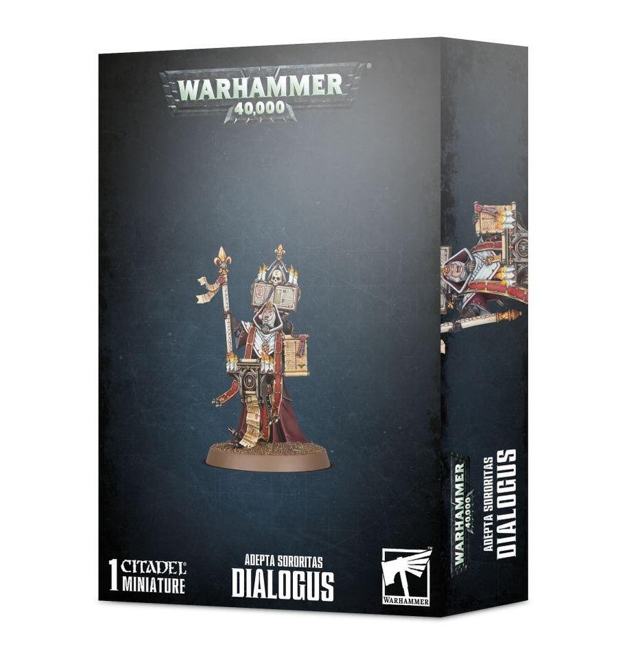 Dialogus Adepta Sororitas miniature front view