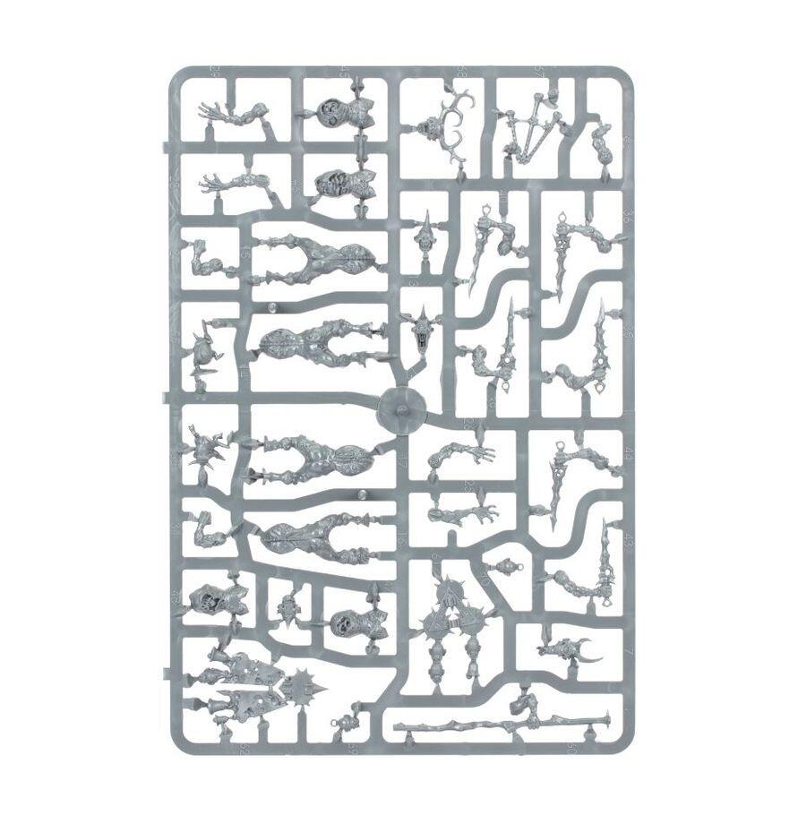 Plaguebearers Sprue - full command detail and unit options