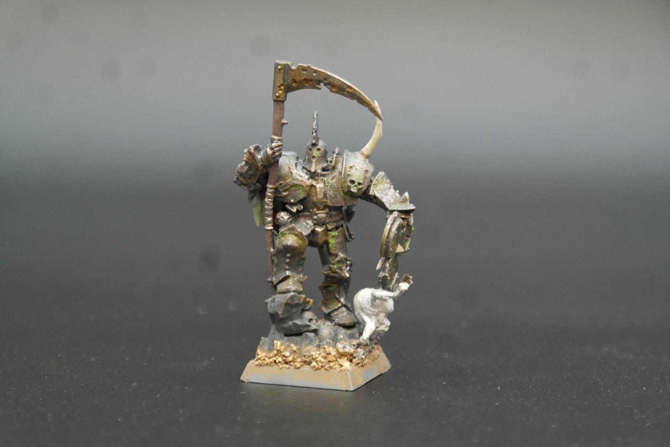 Pre-loved converted Chaos Lord miniature Warhammer Old World
